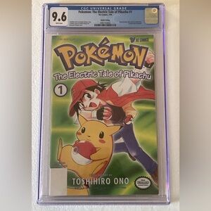 Pokémon The Electric Tales of Pikachu CGC 9.6